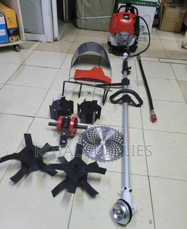 4 Stroke Brush Cutter With Tiller And Weeder