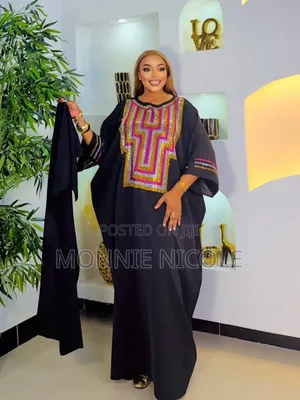 Classic Black Quality Dera/Kaftan/Plus Size Black Dress/Islamic Lady