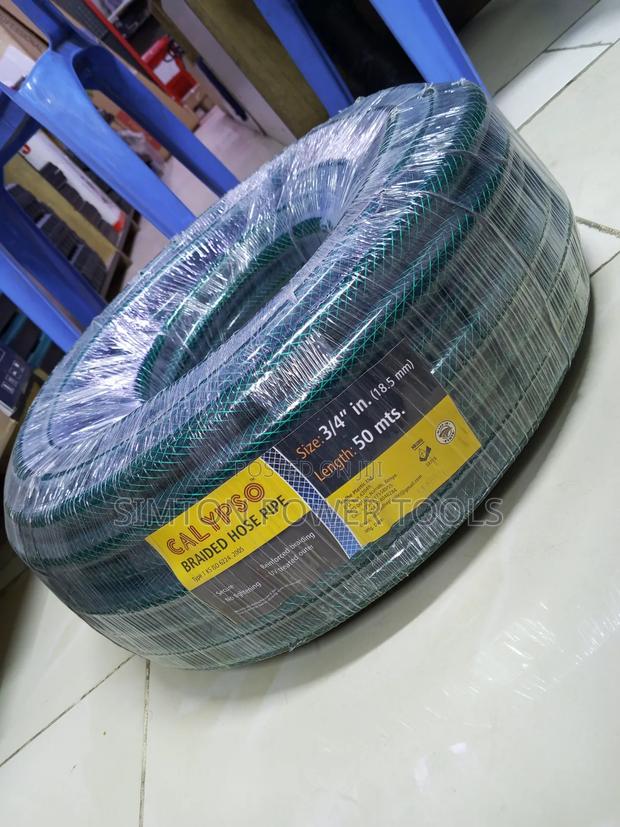 Calypso Braided Hosepipe Green 3/4" 50m