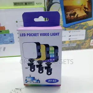 Ay-83 Led Pocket Video Light, RGB Led Pocket Video Light