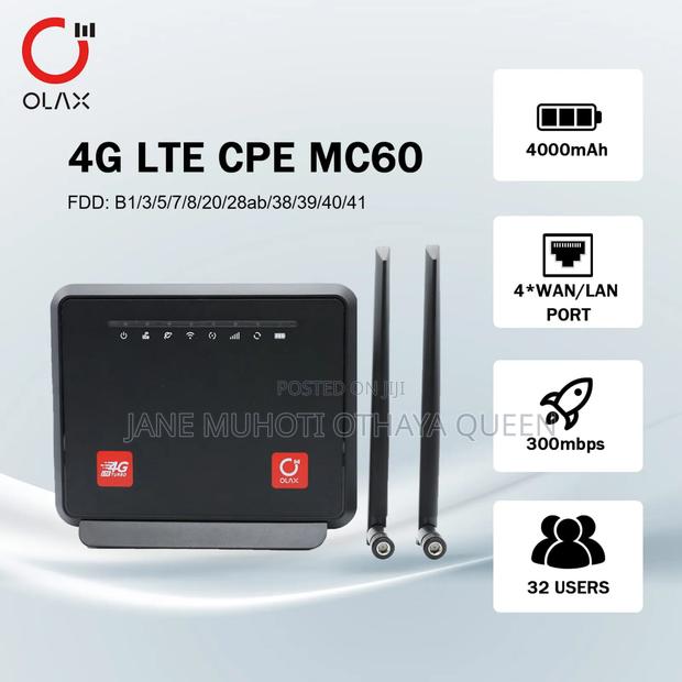 Olax Mc60 4g Lte Wifi Router - thumbnail 2