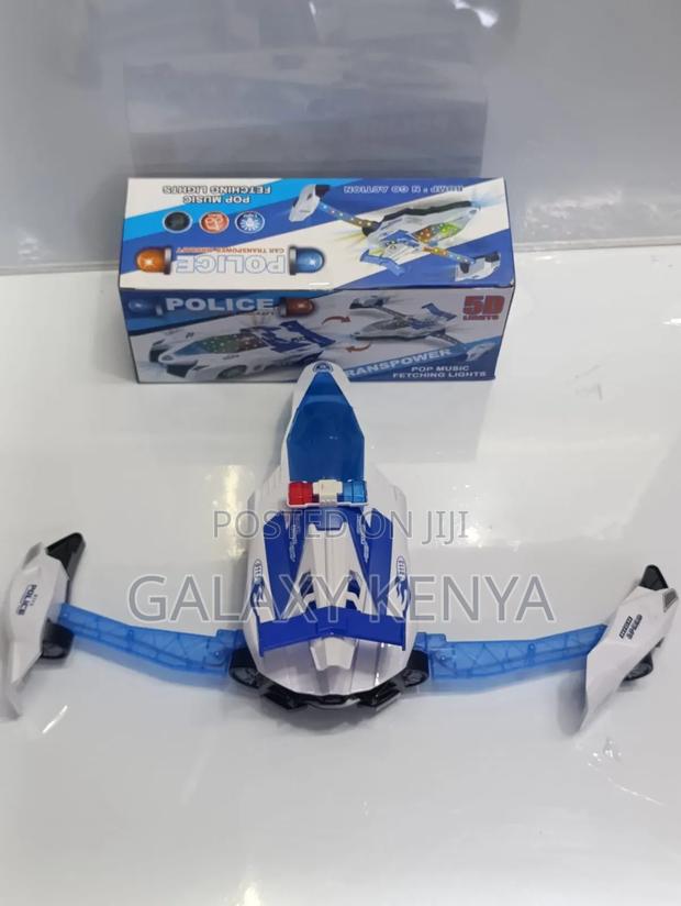 Police Car Transformer Aircraft - thumbnail 4
