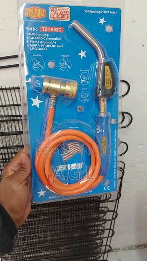 Mapp Gas Hand Torch With 1.5 MTRS Hose Pipe
