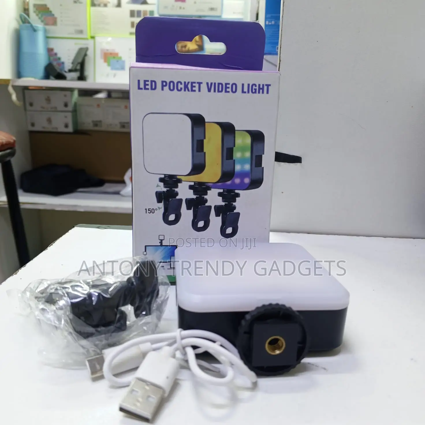 Mini Rgb Photography Light For Vlogging & Live Streaming