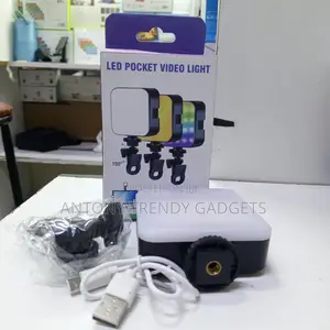 Mini Rgb Photography Light For Vlogging & Live Streaming