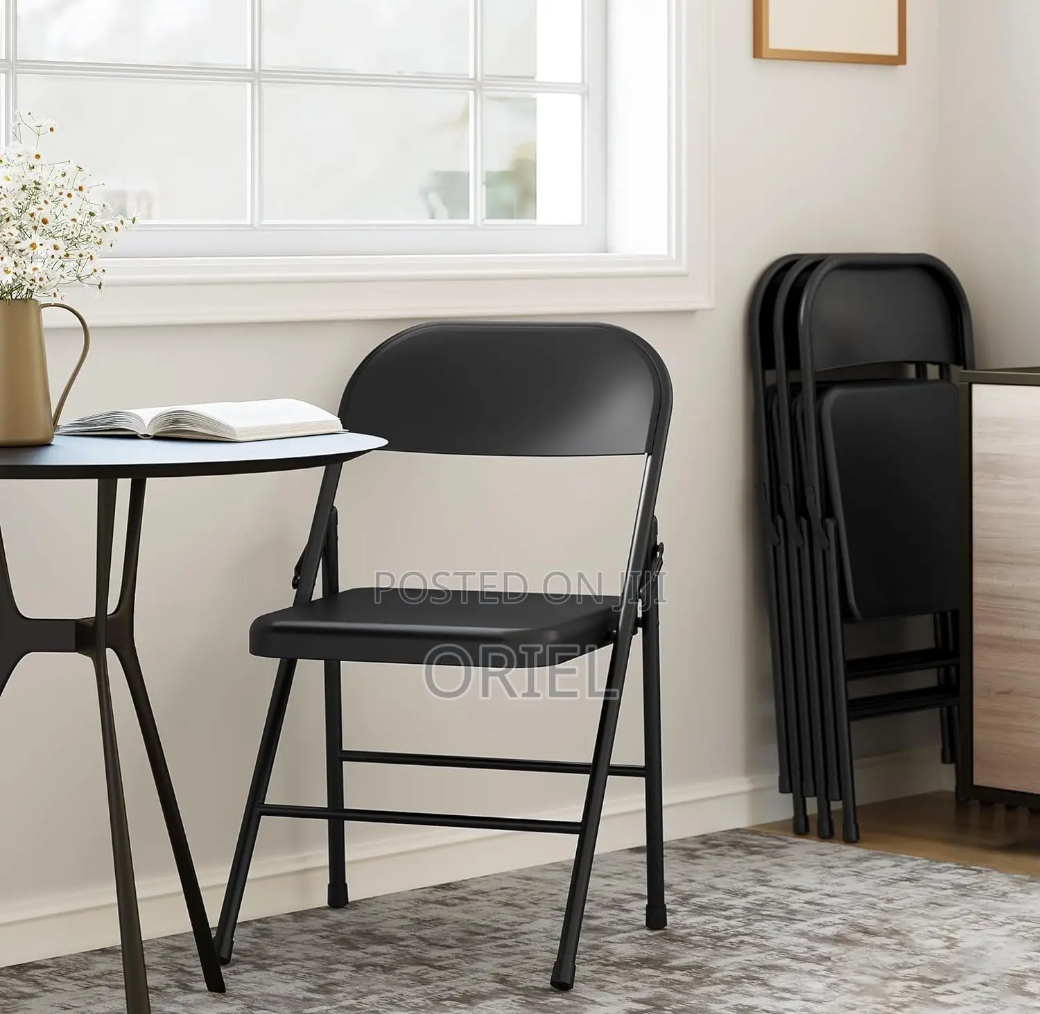 Office Chairs; Ergonomic Low-Back Foldable Desk Chair