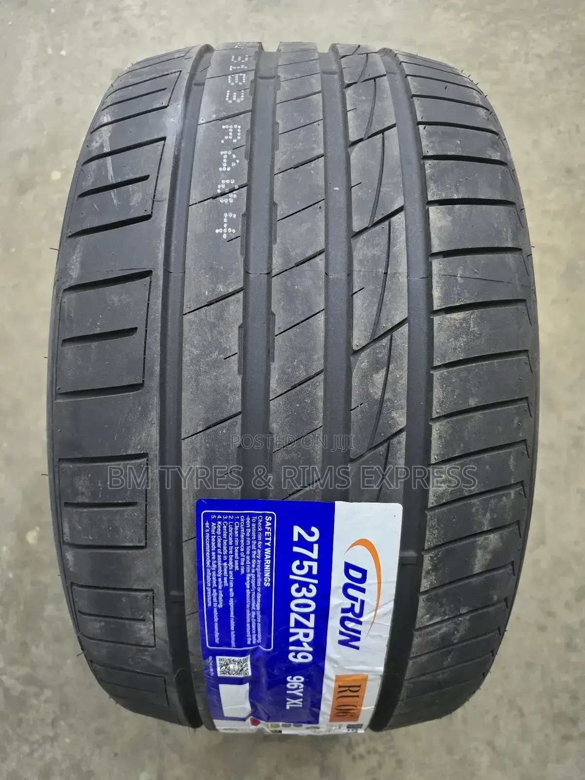 275 /30 R19 Durun (New Technology) Highway.