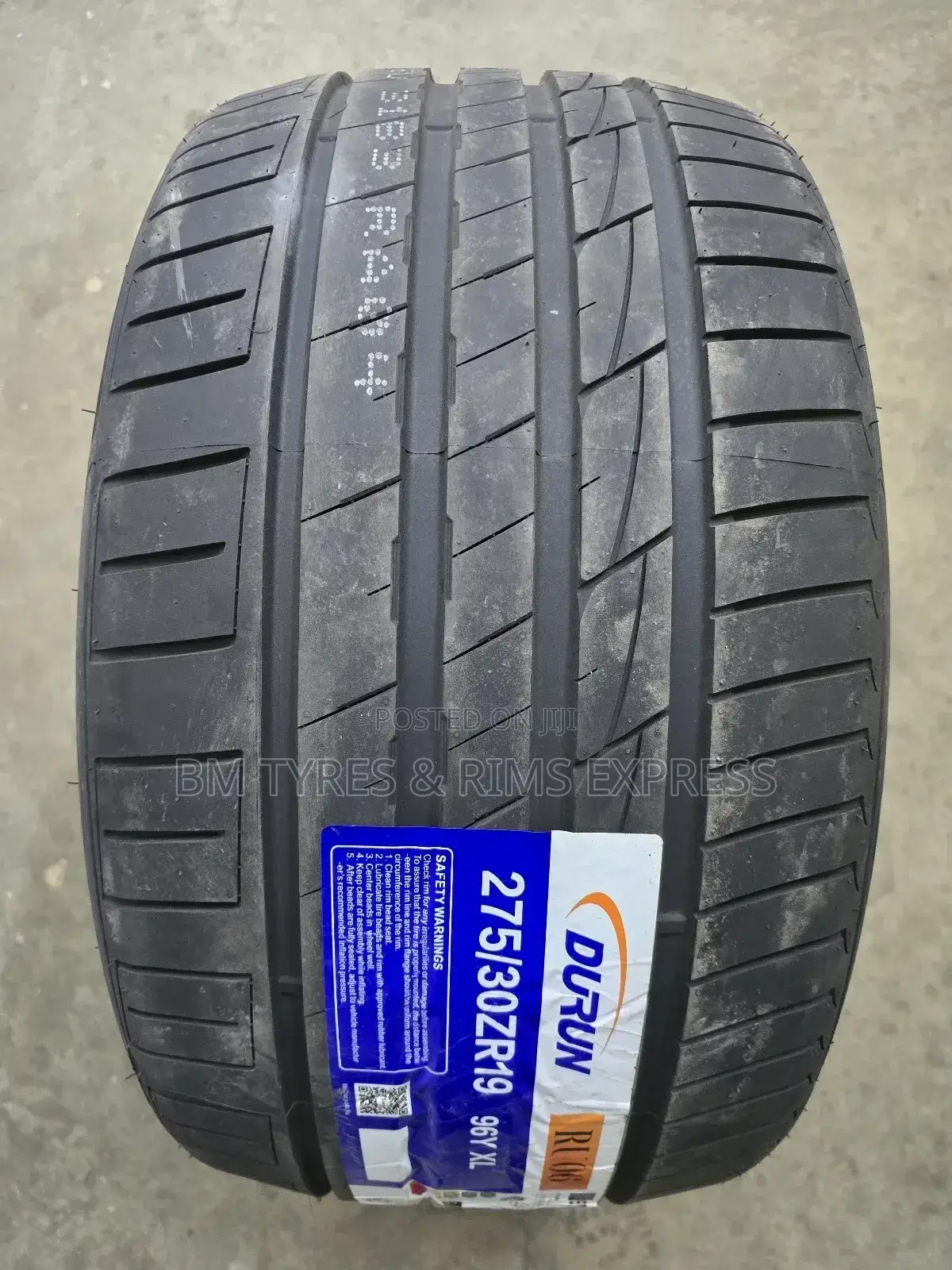 275 /30 R19 Durun (New Technology) Highway.