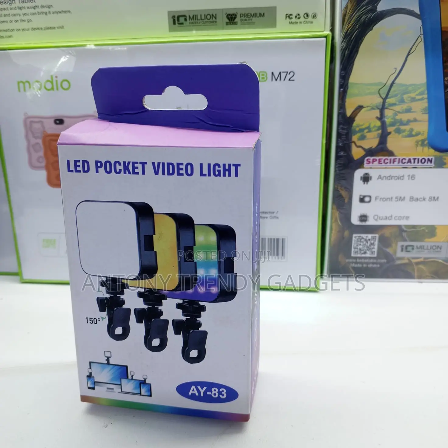 Usb-c Pocket Led Fill Light For Video & Content Creation