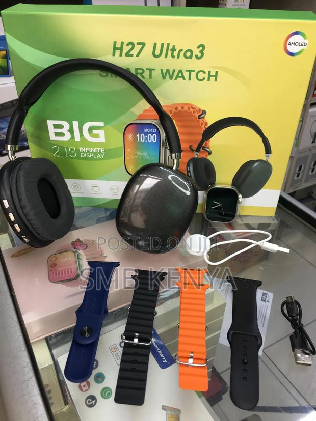Gift Set H27 Ultra 3 Amoled Smart Watch - main view