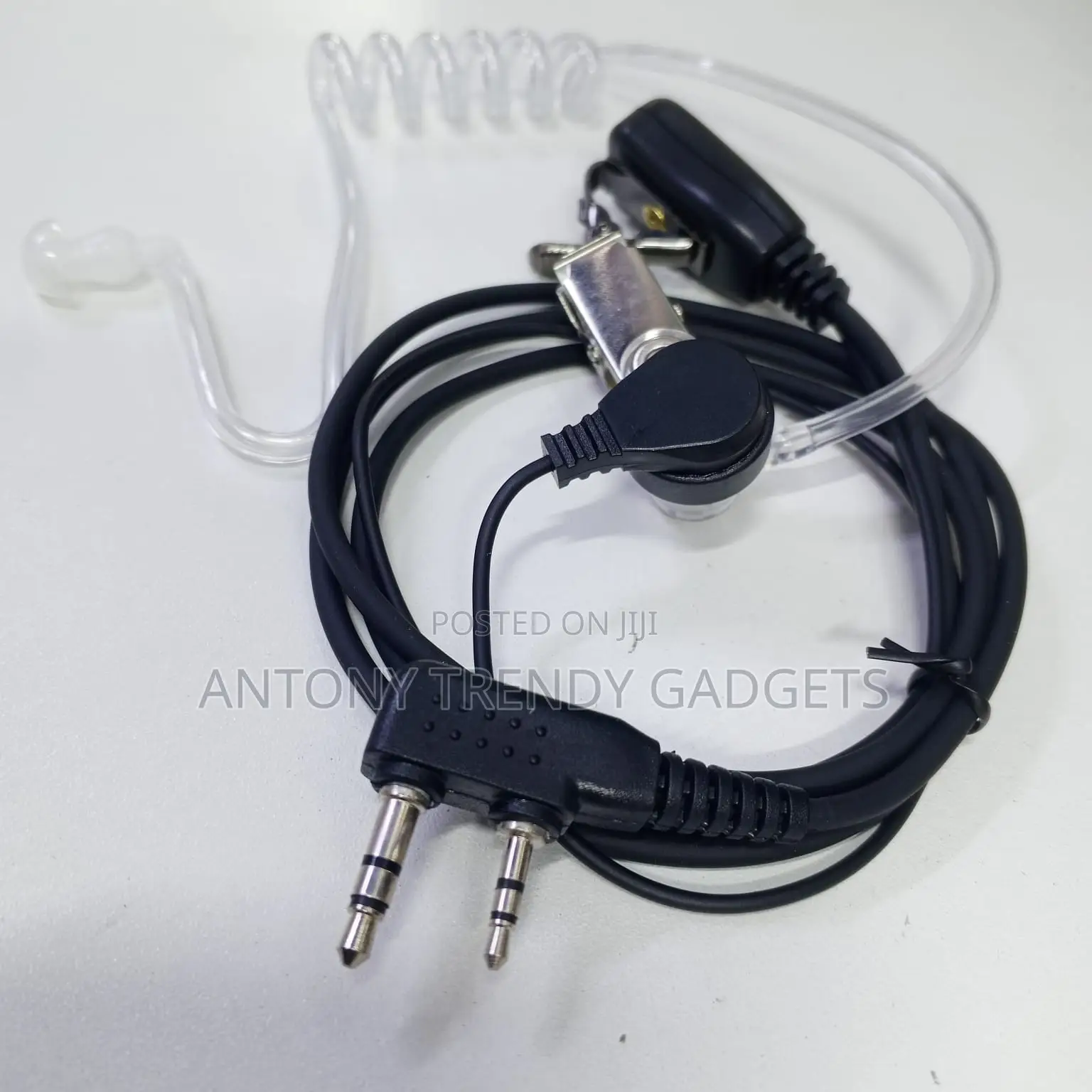 Professional Security Radio Earpiece With Ptt Microphone