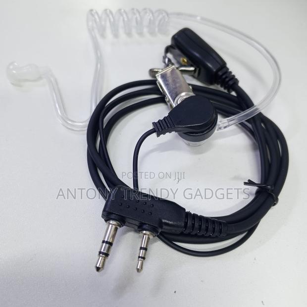 Professional Security Radio Earpiece With Ptt Microphone