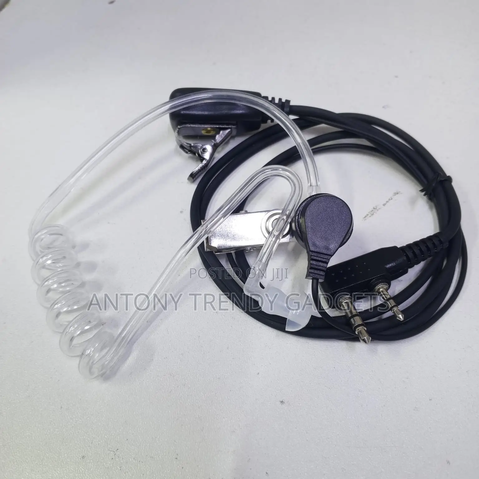 Professional Security Radio Earpiece With Ptt Microphone