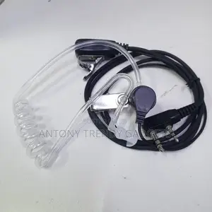 Professional Security Radio Earpiece With Ptt Microphone