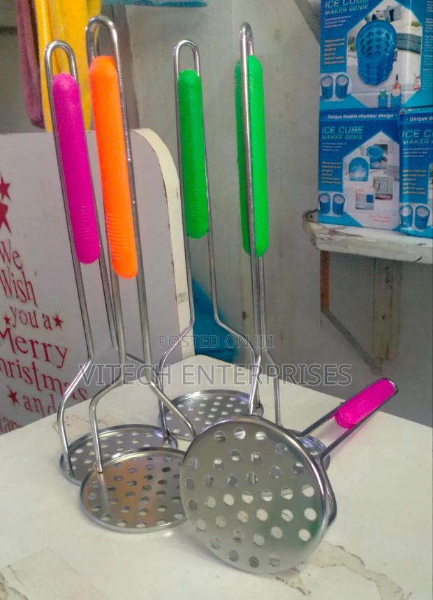 Stainless Masher - main view