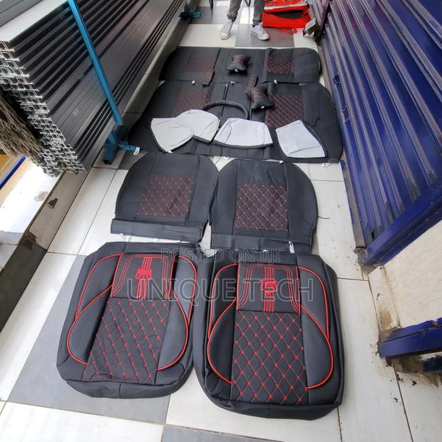 5 Seater Leather Seat Covers-universal Fit - main view