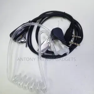 Covert Acoustic Tube Headset For Two-way Radios