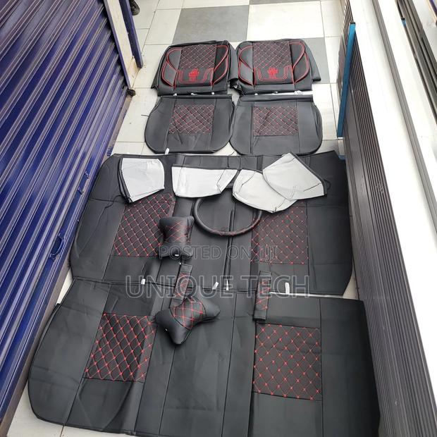 Universal 5 Seater Car Leather Seat Covers
