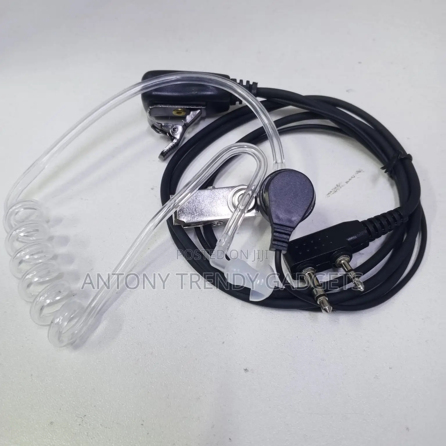 Hands-free 2-pin Radio Earpiece For Security & Events