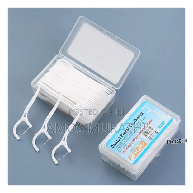 *Dental Floss Toothpick 50pcs - main view