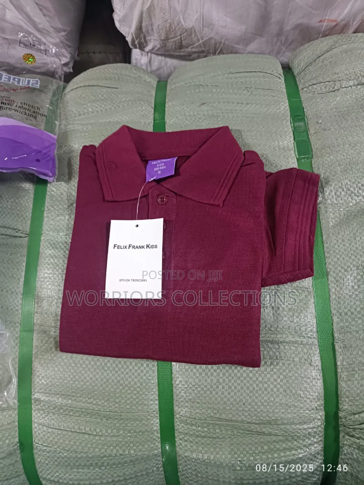 Quality Burgundy Polo T-Shirts