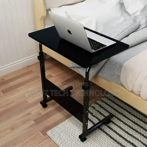 Laptop Study Table Adjustable With Wheels