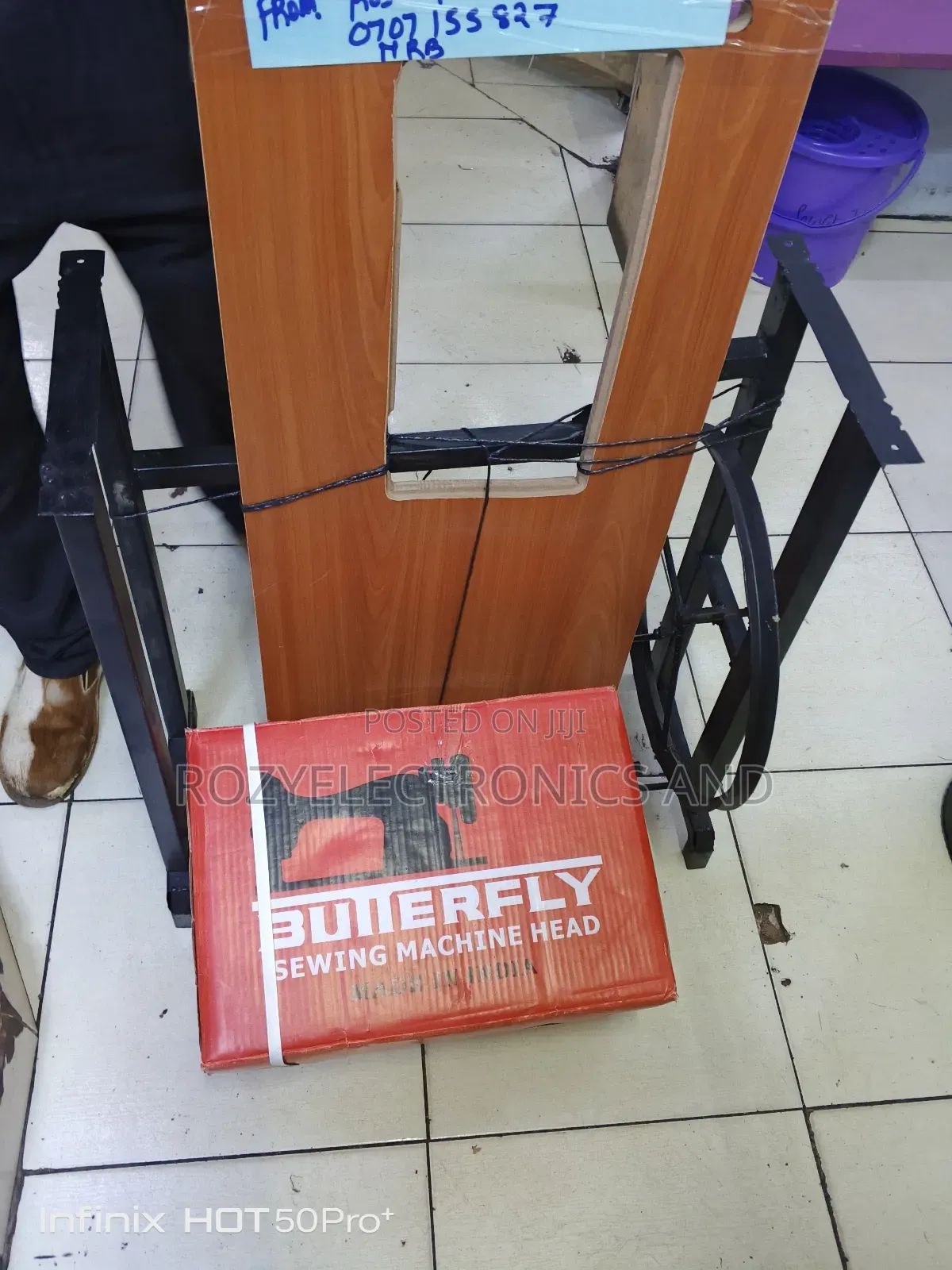 Durable Butterfly Sewing Machine And Local Table