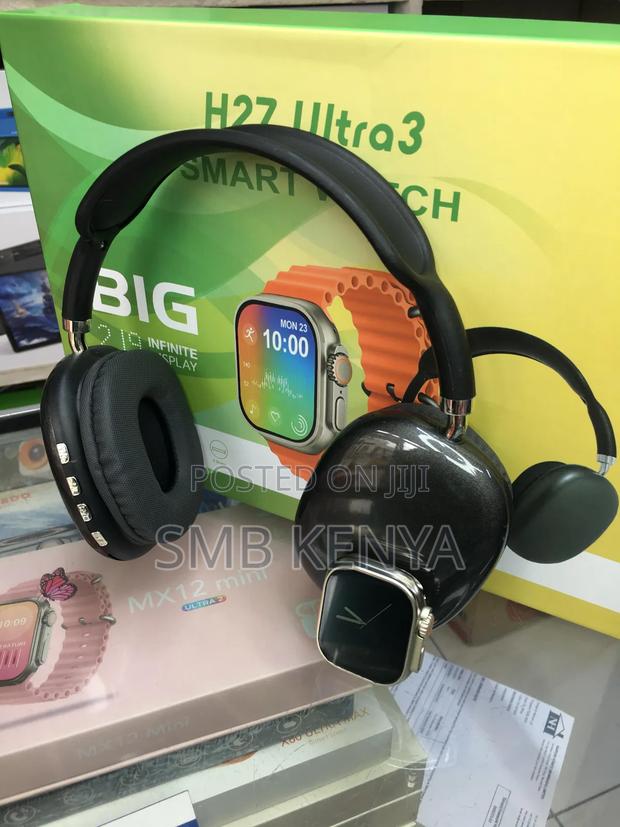 H27 Ultra 3 Smart Watch With 4bands - main view