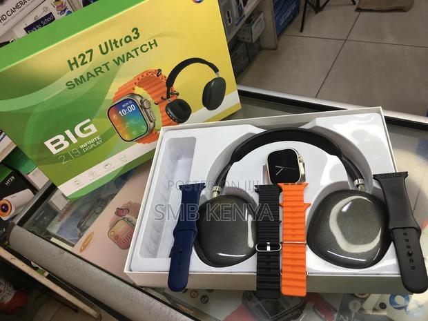 H27 Ultra 3 Smart Watch With 4bands - thumbnail 2