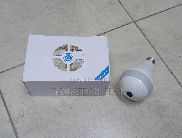 Bulb Wifi CCTV Nanny Camera 360 Degree