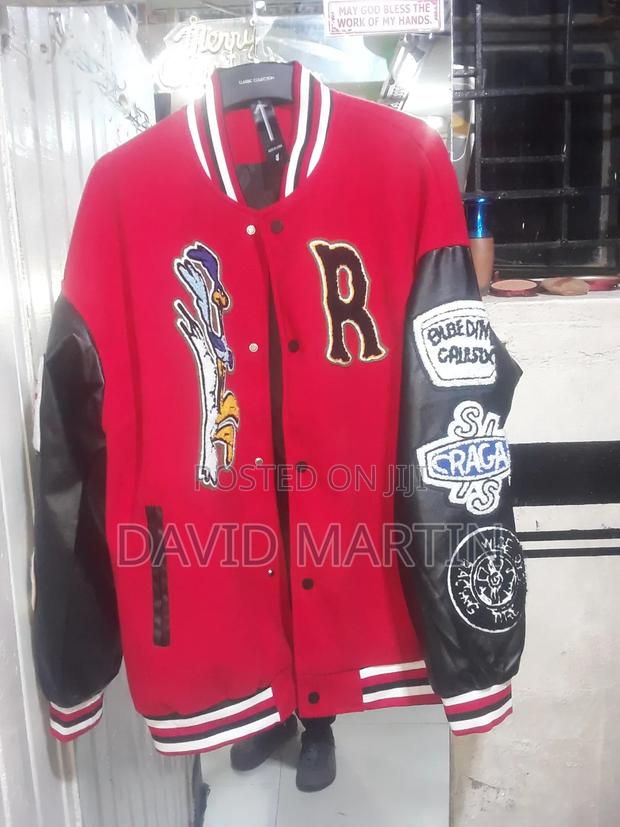 Leather College Jackets - main view