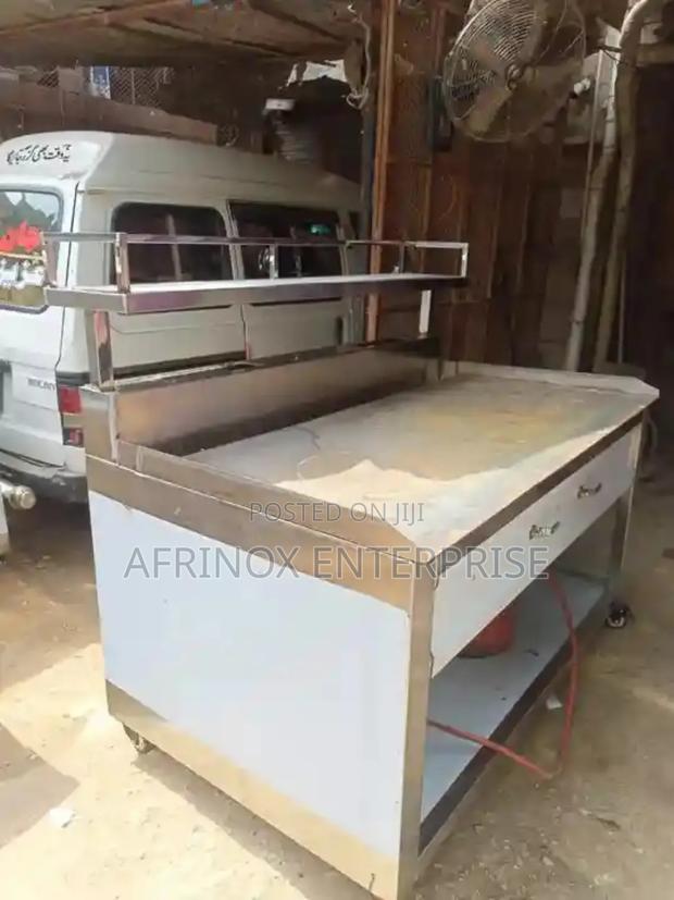 Stainless Steel Commercial Food Counter
