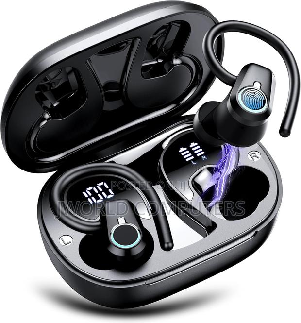 Oraimo Wireless Sport Earbuds, Black (Oeb-E95d) - main view