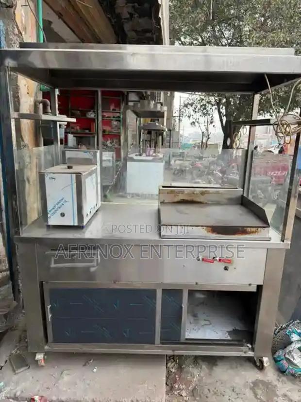 Stainless Steel Sharwama/Fast Food Counter - main view
