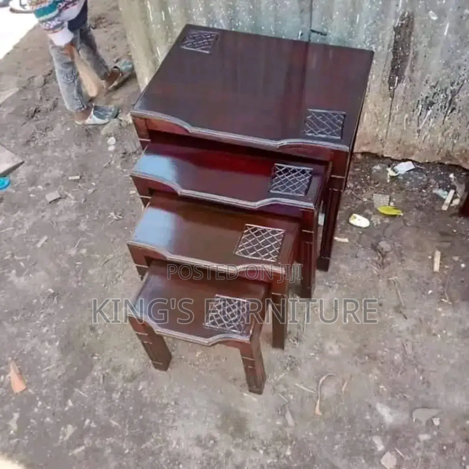 4 Seater Quality Nest of Stools