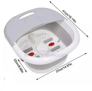 Foot Bath Massage Electric Portable Silicon Massage - thumbnail 2