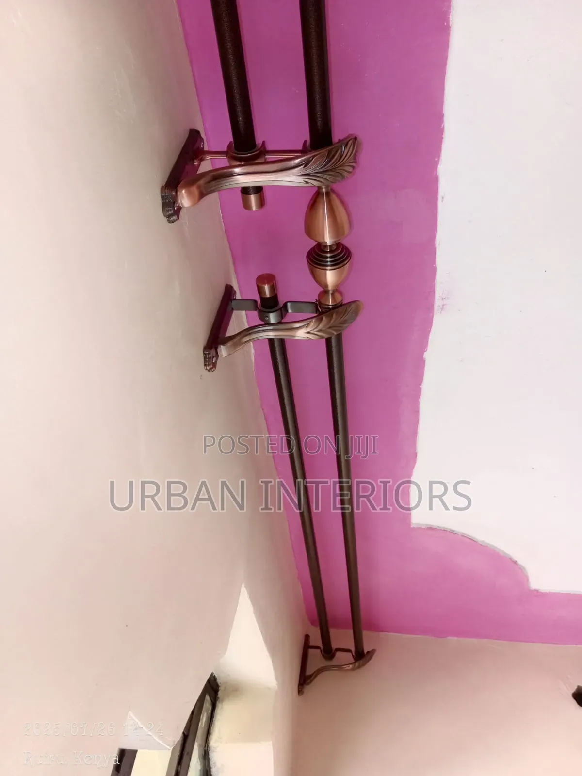 Jua Kali Curtain Rods Installation Jua Kali Curtain Rods Installation