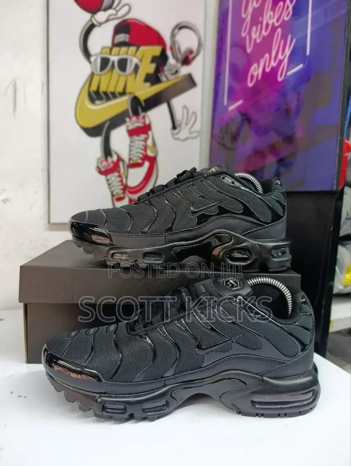 Nike Tn Tripple Black Unisex