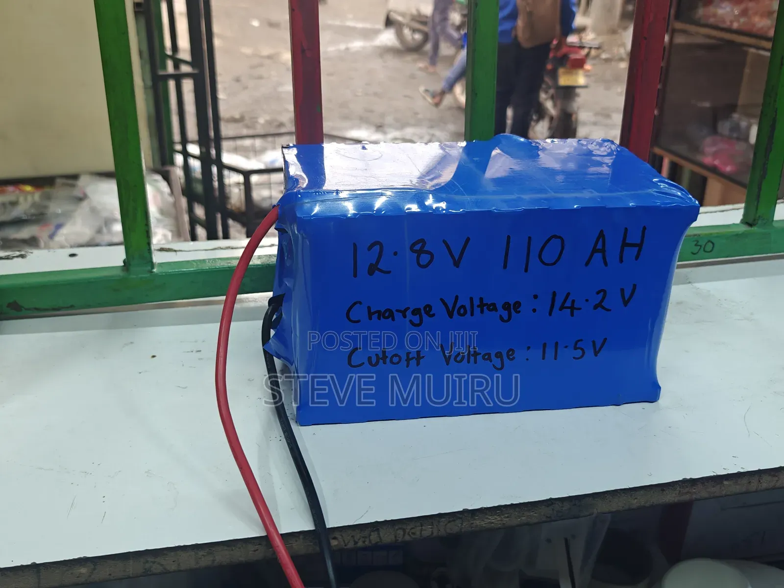 12.8v 110ah (1400 Wh) Lithium Battery
