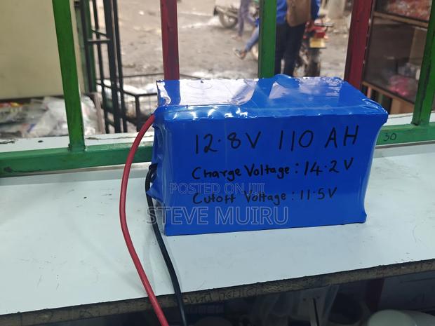 12.8v 110ah (1400 Wh) Lithium Battery