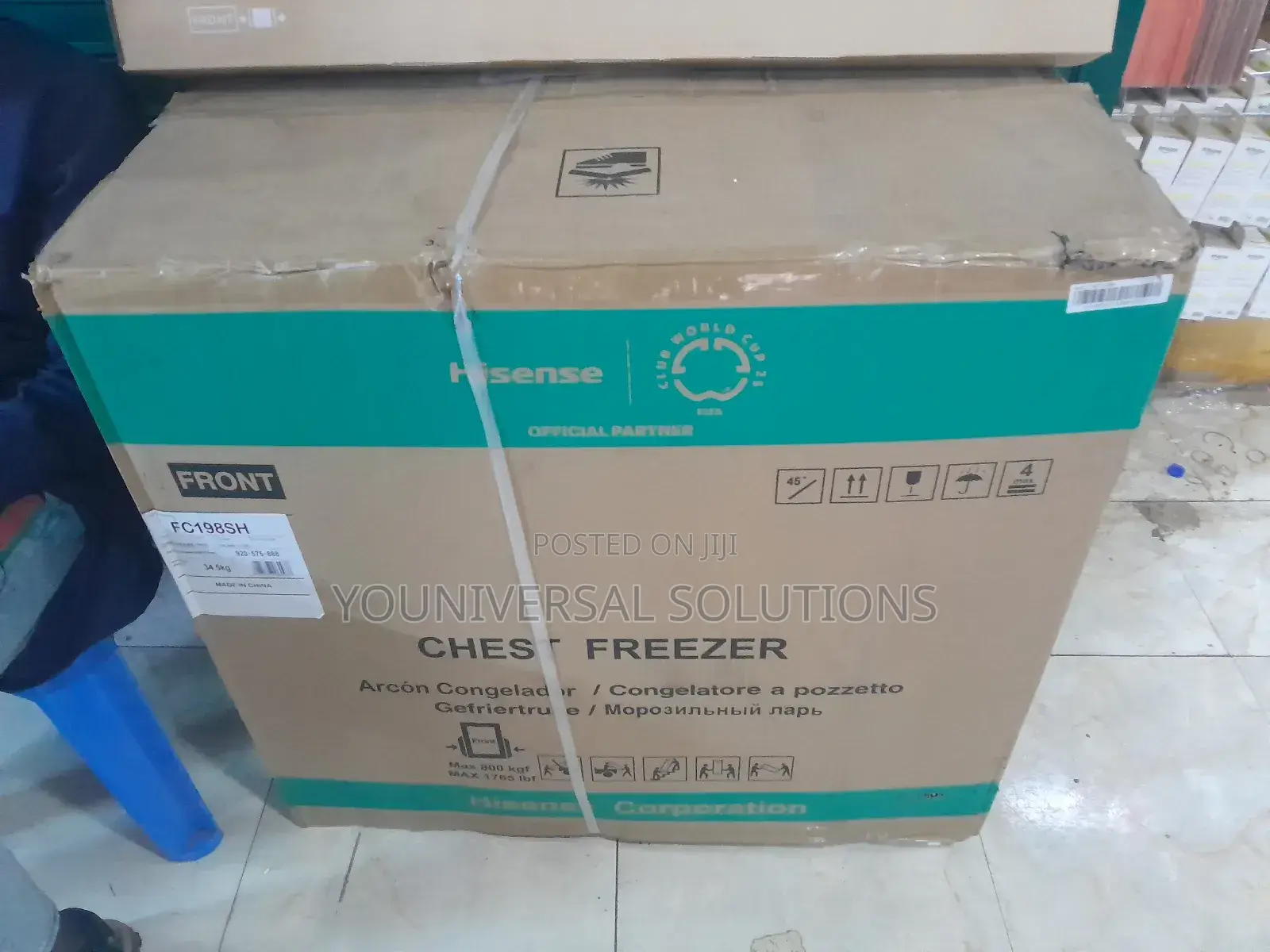 Hisense Freezer 198l Brand New
