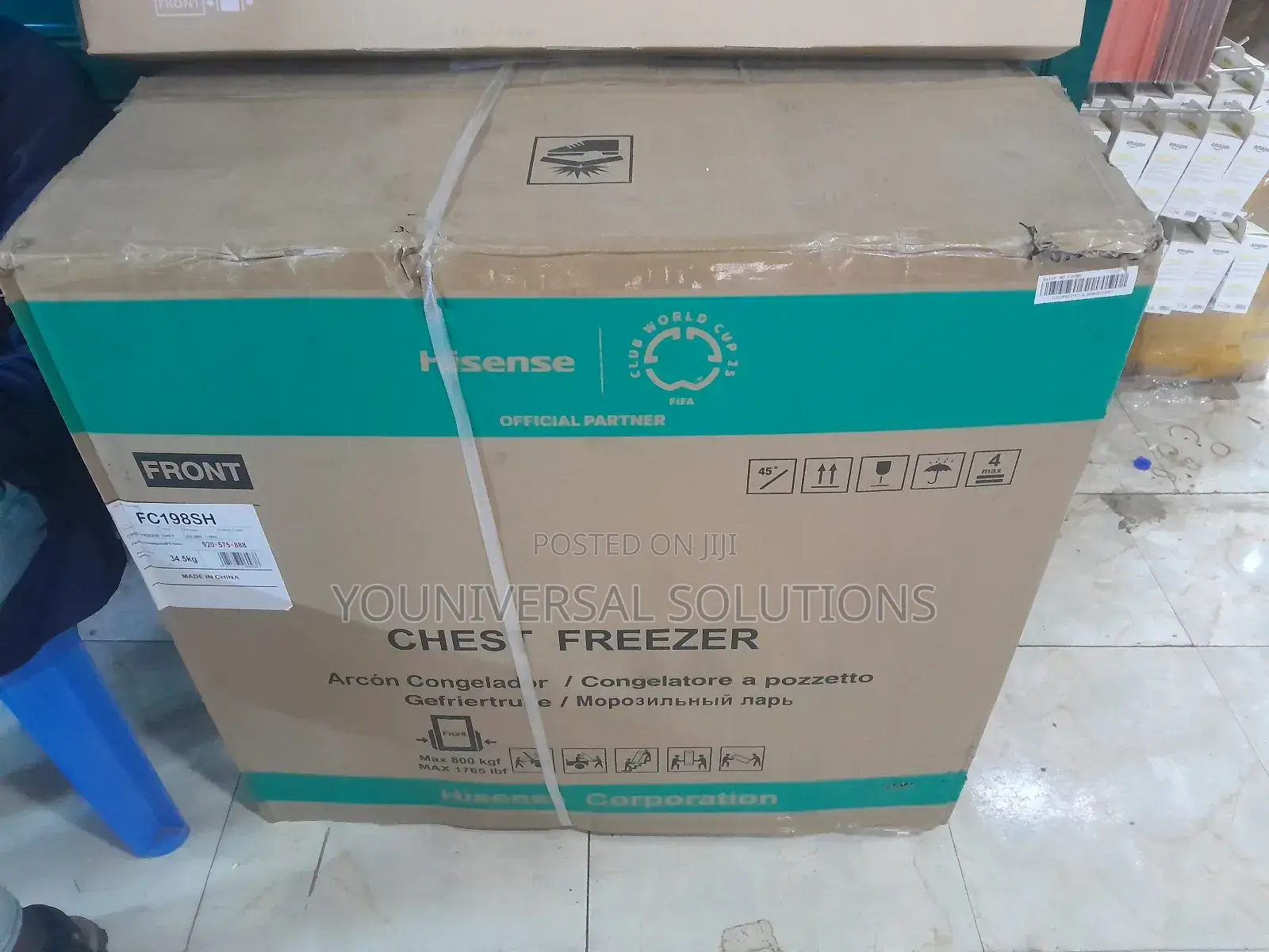 Hisense Freezer 198l Brand New