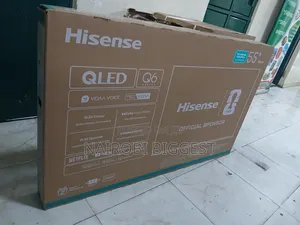 Hisense 55" Qled Vidaa Smart 4k Frameless Television