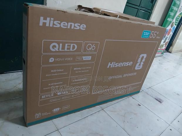 Hisense 55" Qled Vidaa Smart 4k Frameless Television - thumbnail 2