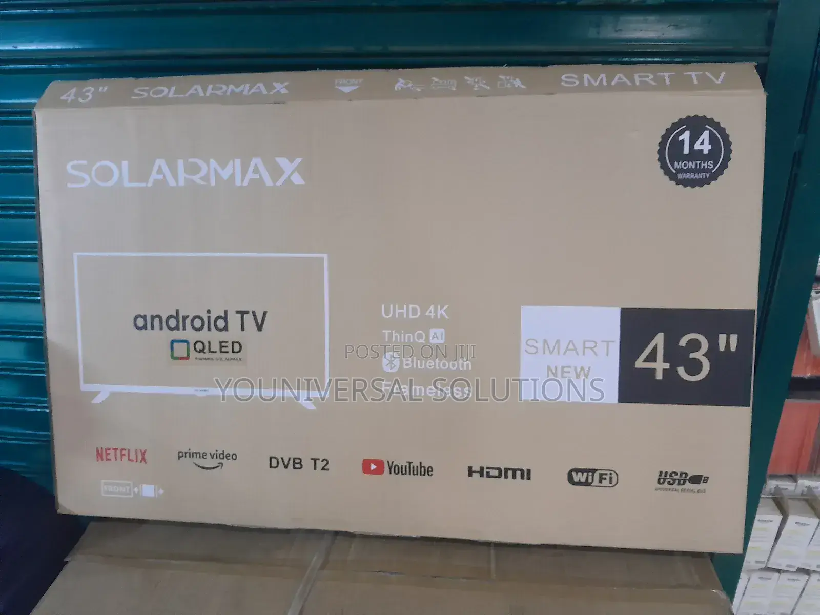 Solarmax 43 Inches Smart Android Tv