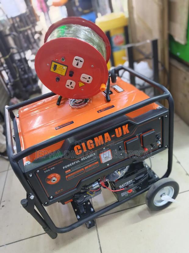 10kva Cigma Generator Machine With Cable - main view