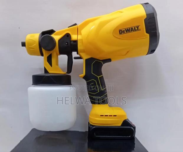 Cordless Dewalt Spray Gun - main view