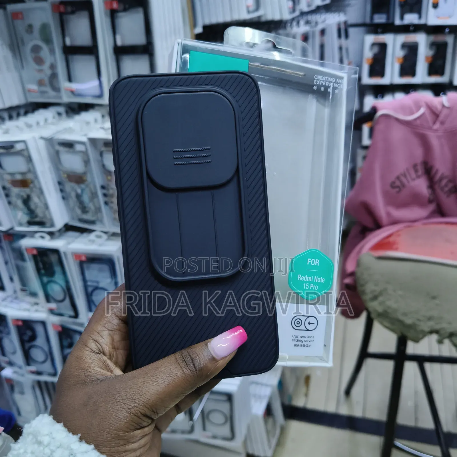 Redmi Note 15 Pro Camshield Pro Back Cover