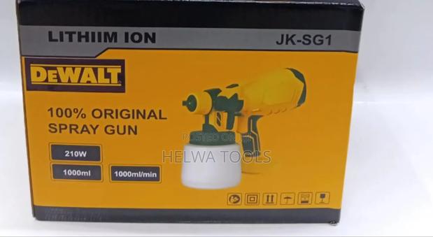 Cordless Dewalt Spray Gun - thumbnail 2