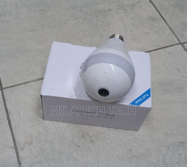 Office Security Bulb Camera 1080p With Real-Time Remote Viewing - main view